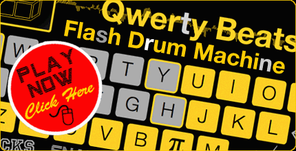 Qwerty Beats | Online Drum Machine | Keyboard Drum Loops | Remix | Samples | uπit